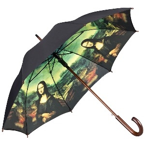 Deštník Automatik Leonardo da Vinci "Mona Lisa" 