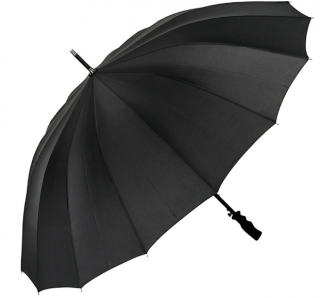 Automatický deštník Cleo černý - XXL pro 2 osoby