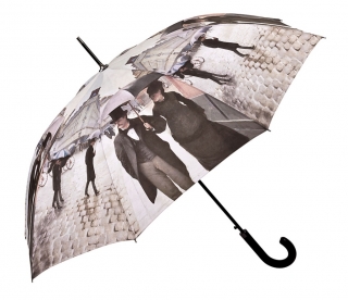 Deštník Gustave Caillebotte:  Paříž v dešti