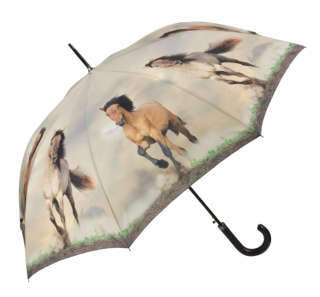 Deštník Automatik "Divocí koně" 