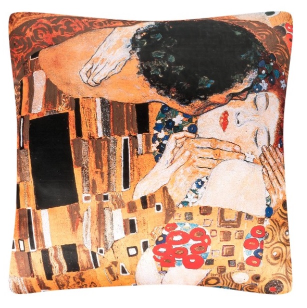 Polštář - Gustav Klimt: Polibek