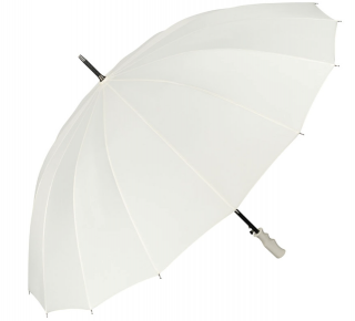 Automatický deštník Cleo ecru  - XXL pro 2 osoby