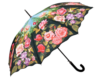 Deštník Růžová zahrada